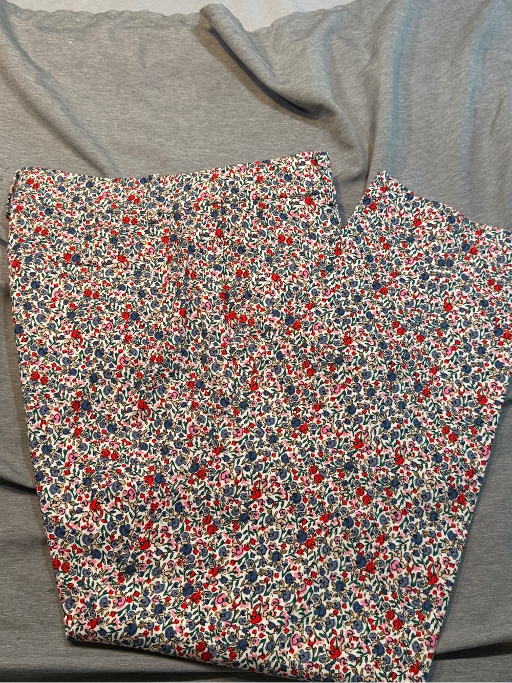 LOFT Floral Kids Skirt or Shorts - White with Blue, Pink, Red, Green
